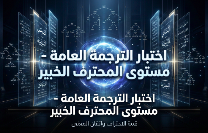 General Translation Test – Expert/Mastery Level