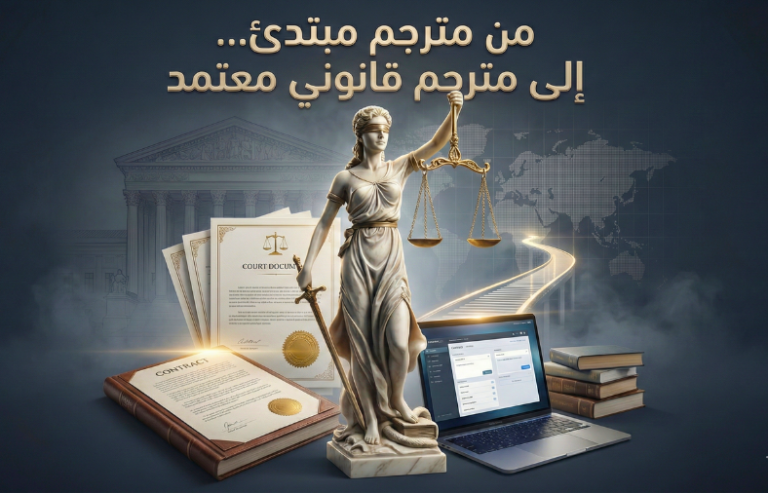 باقة المترجم القانوني الشامل: من التأسيس إلى الاعتماد المهني