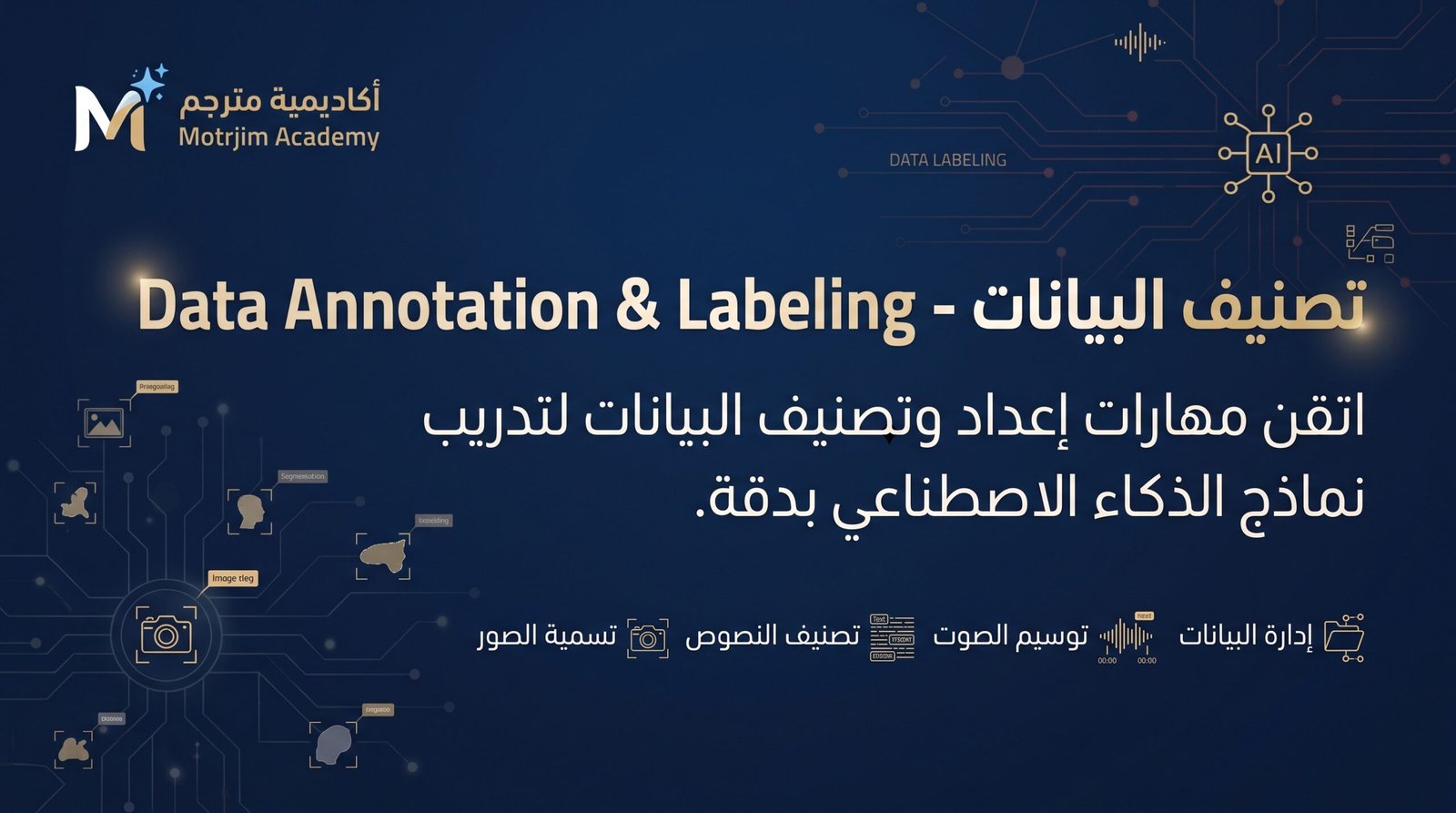 Data Annotation & labeling – تصنيف البيانات