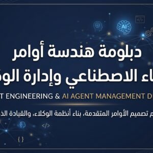 دبلومة هندسة أوامر الذكاء الاصطناعي وإدارة الوكلاء